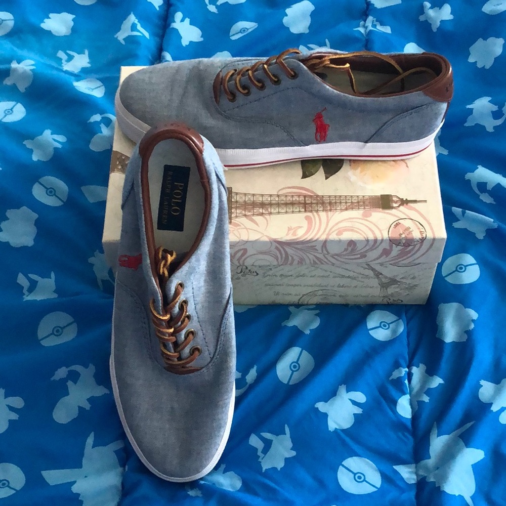 Polo Ralph Lauren demin like Thornton canvas shoes